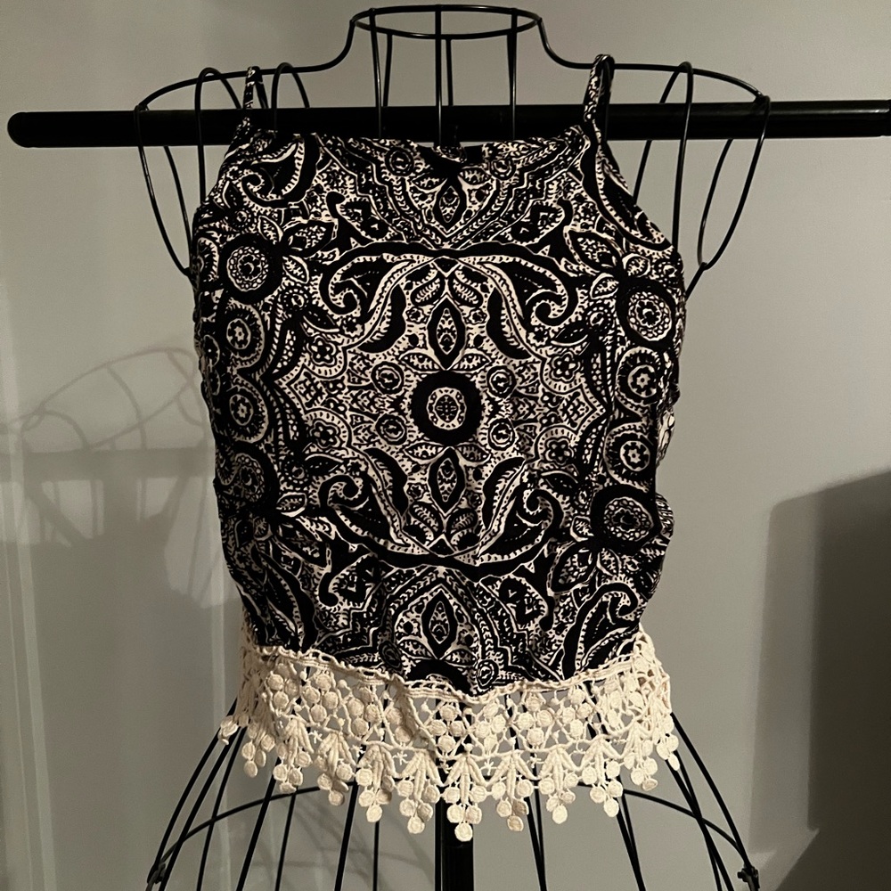 Abercrombie & Fitch Tie-Back Tank Top